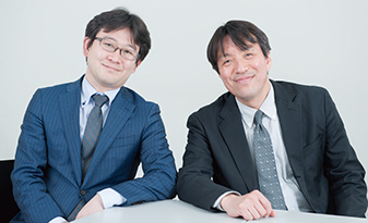 土井 元樹 さん(左) 吉井 裕之 さん(右) 土井 元樹 さん(左) 吉井 裕之 さん(右)